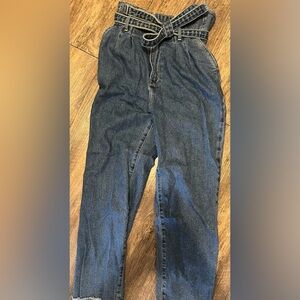 Abercrombie & Fitch Relaxed Fit Dark Blue Jeans